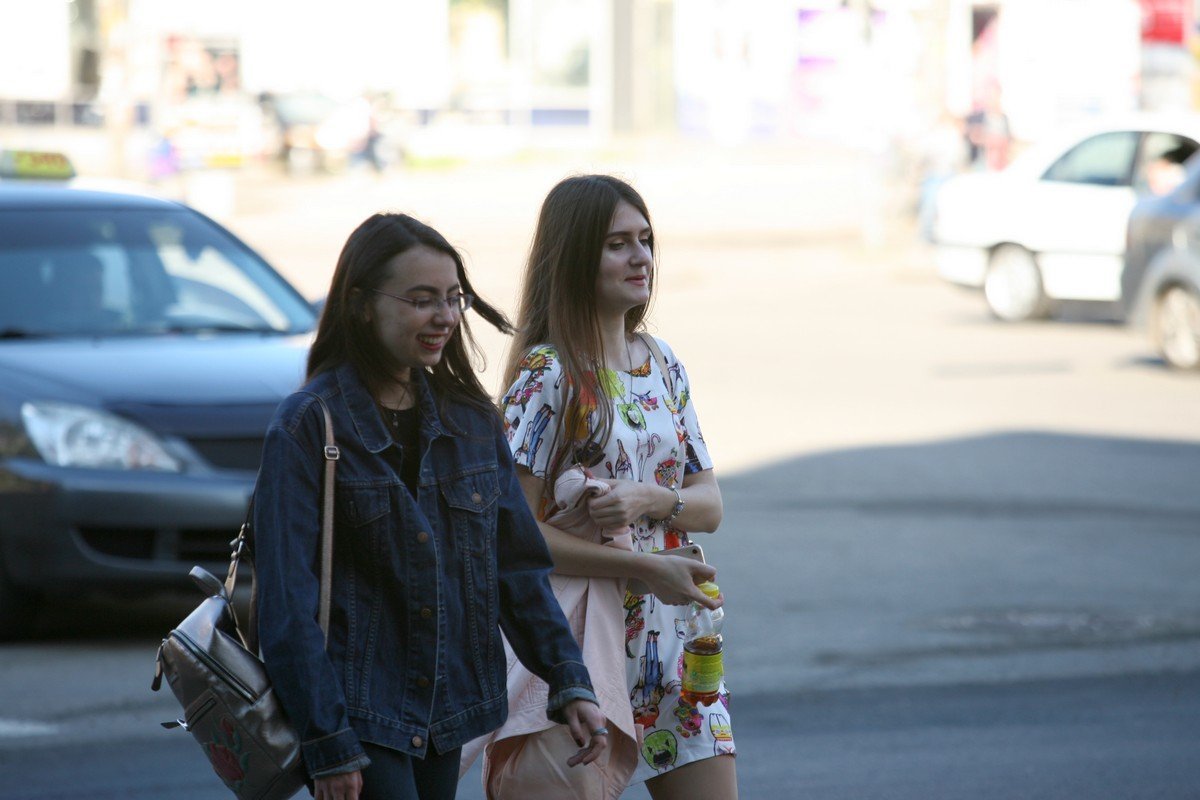 С подругой хорошо в любую погоду