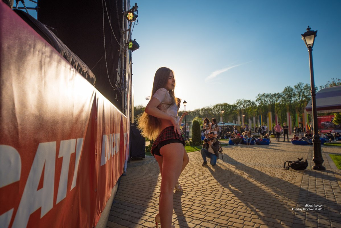 И демонстрировали свои идеальные формы