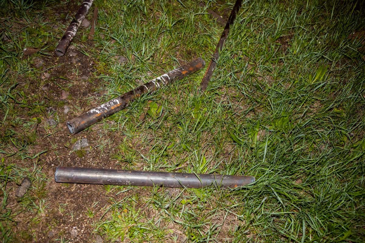 Краденные металлические детали Краденные металлические детали