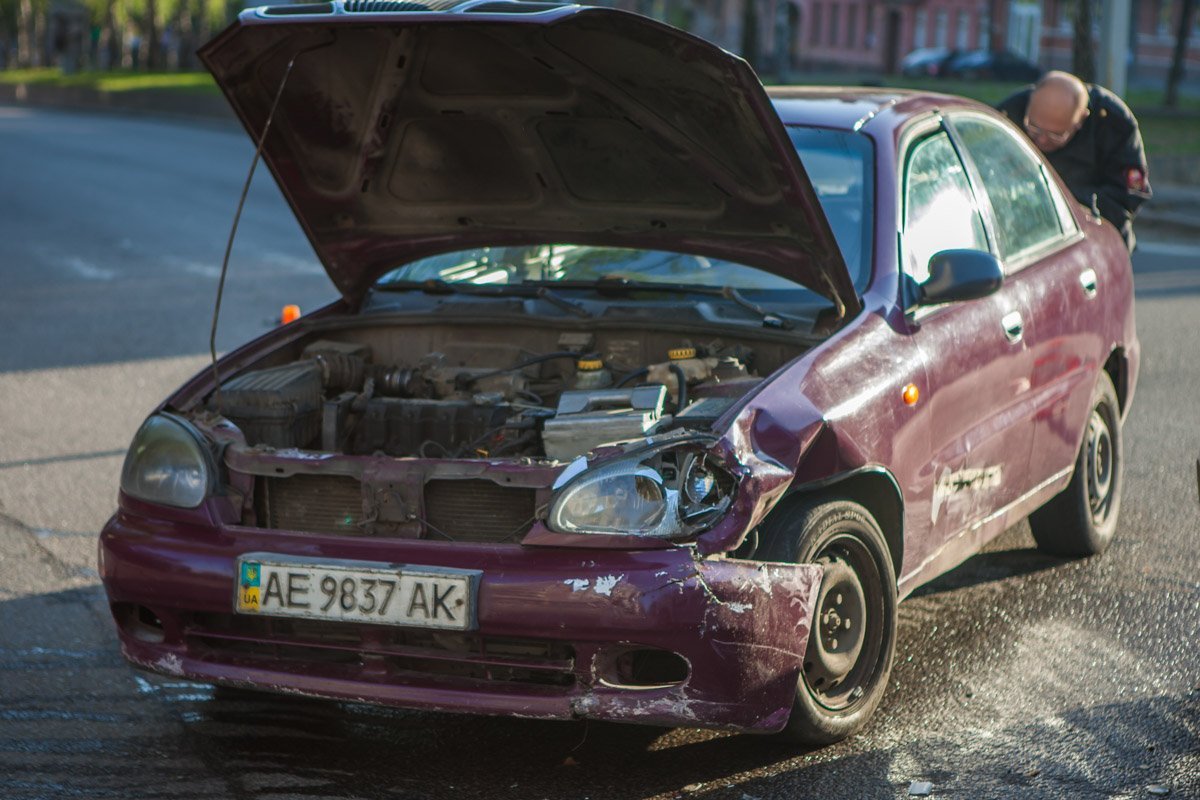 В результате аварии никто не пострадал
