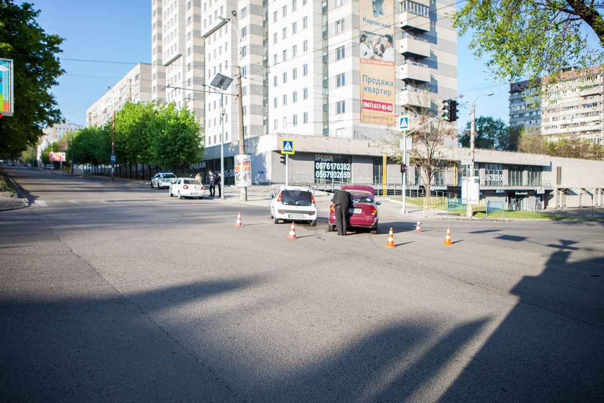 Движение на месте аварии не затруднено