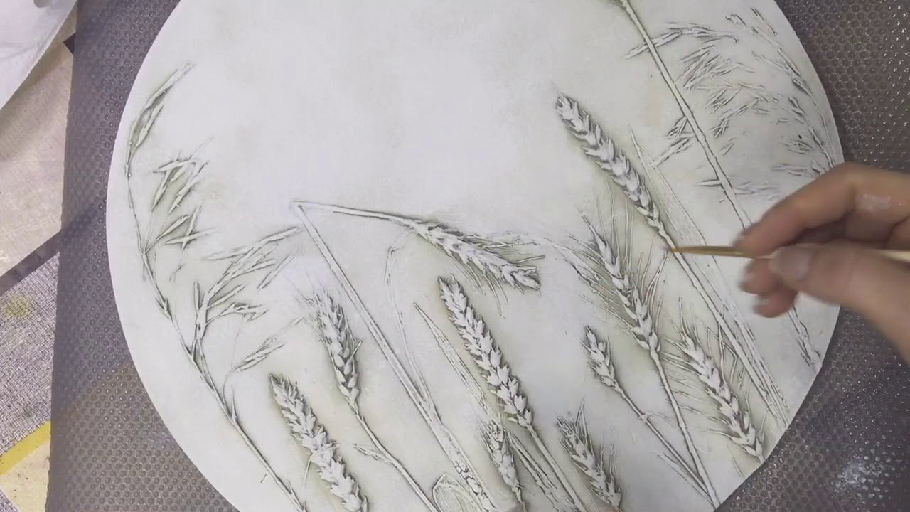 Ботанический барельеф Ботанический барельеф