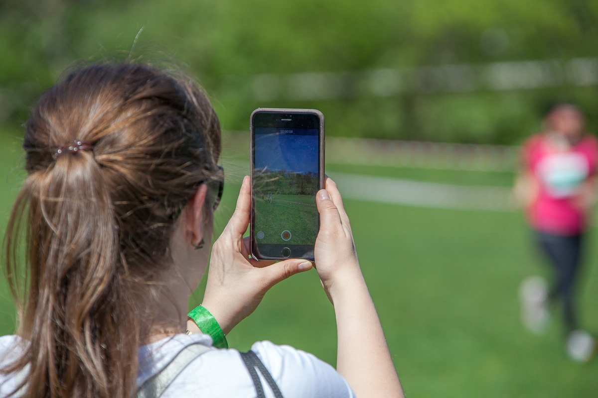 Ну куда же без съемок