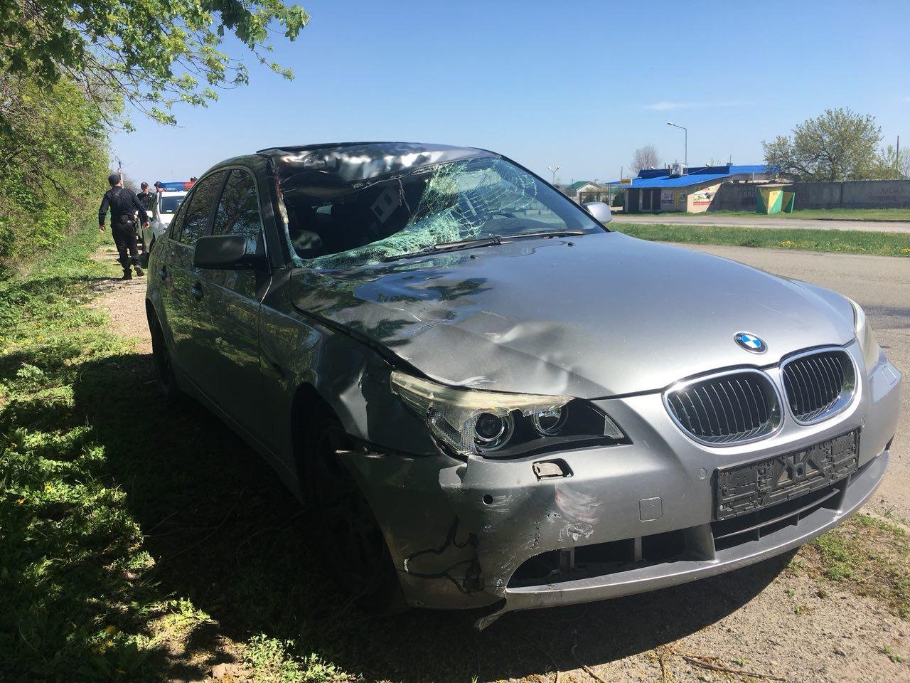 На Криворожской трассе угонщик сбил мужчину на велосипеде