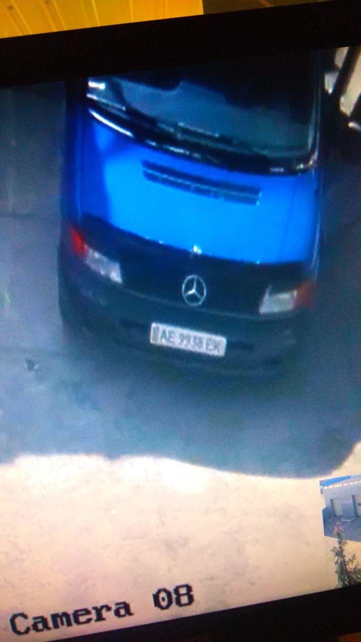 Государственный номер Mercedes Vito: АЕ 9938 ЕК