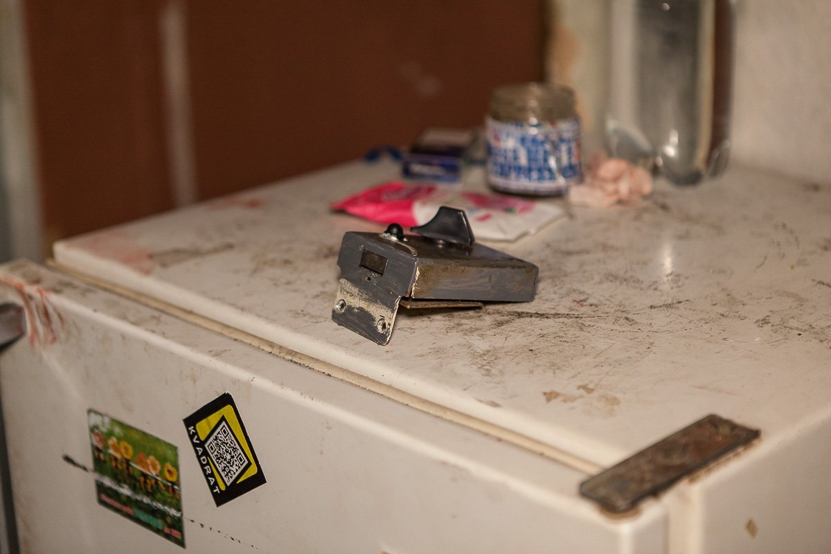 Выломали даже дверной замок Выломали даже дверной замок