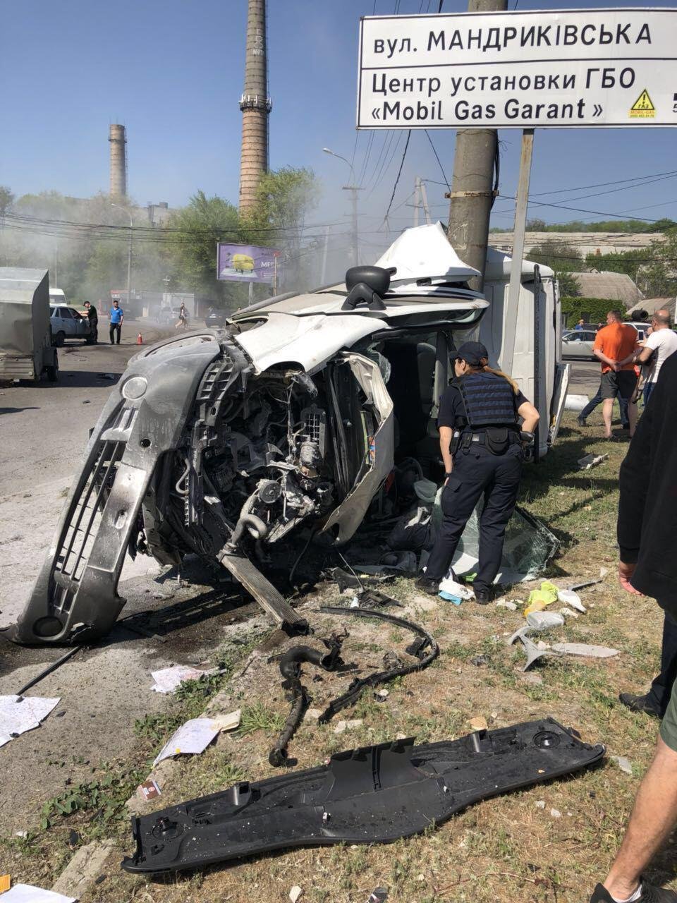 На месте работает полиция