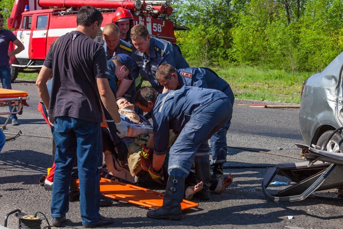 В Chery ехала семья - папа, бабушка и ребенок 5-ти лет