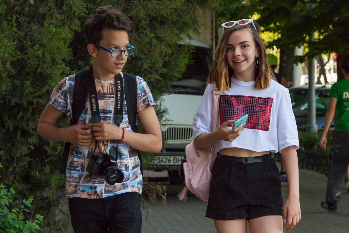 Словно кадр из какого-то фильма про американских школьников 