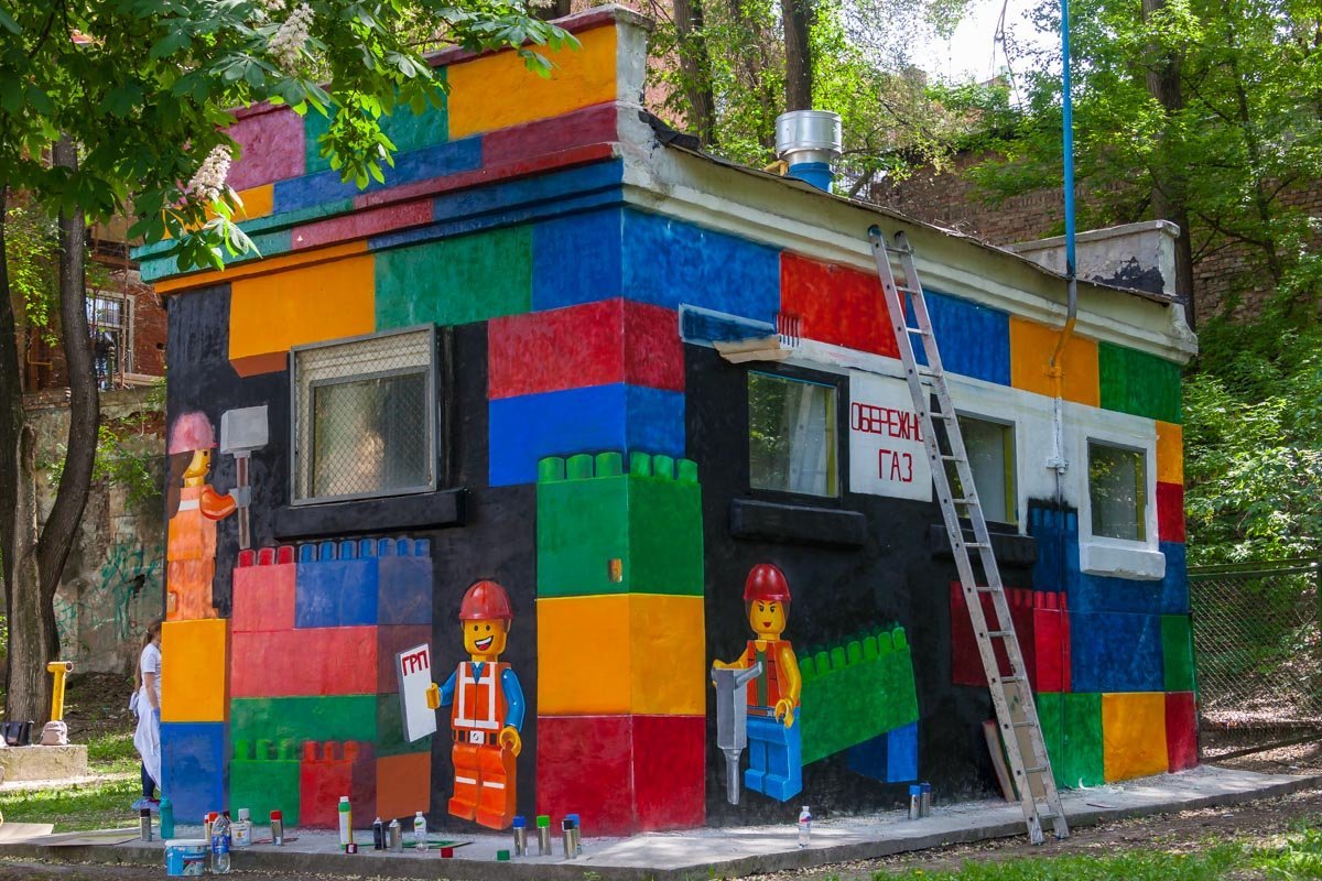 Граффити добавляют городу особый шарм Граффити добавляют городу особый шарм