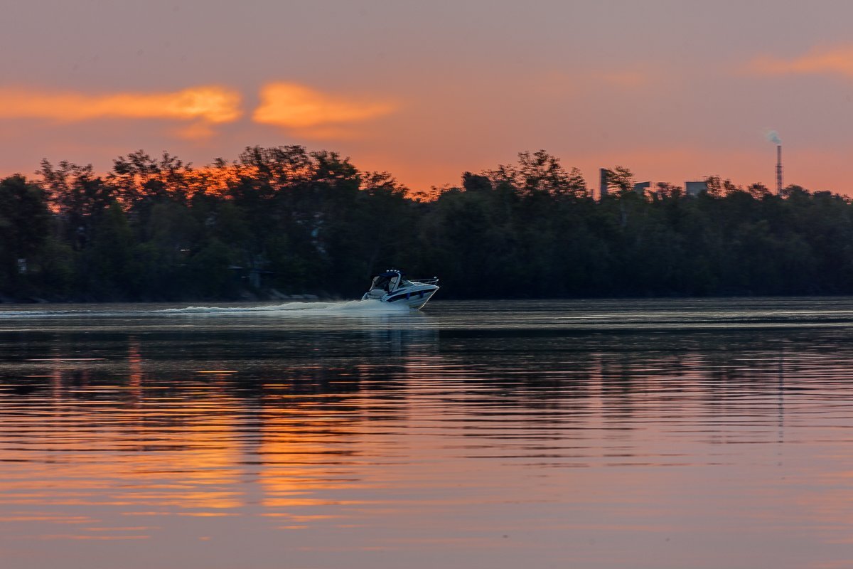 Рассекая водяную гладь