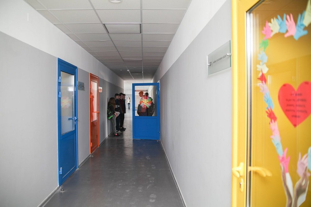 В школе полностью обновили интерьер В школе полностью обновили интерьер