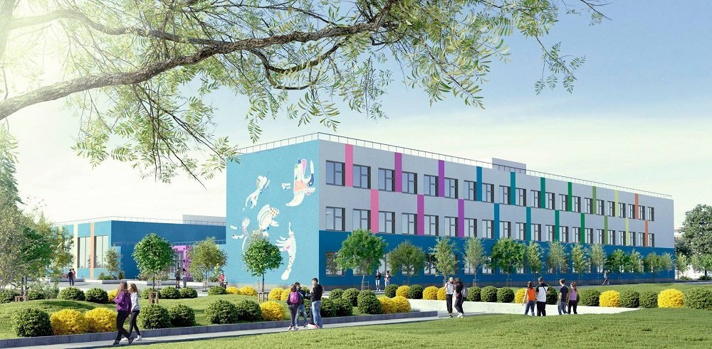 Школа станет яркой и современной Школа станет яркой и современной