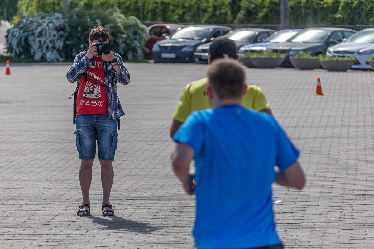 Спортсмены под прицелом фотокамер