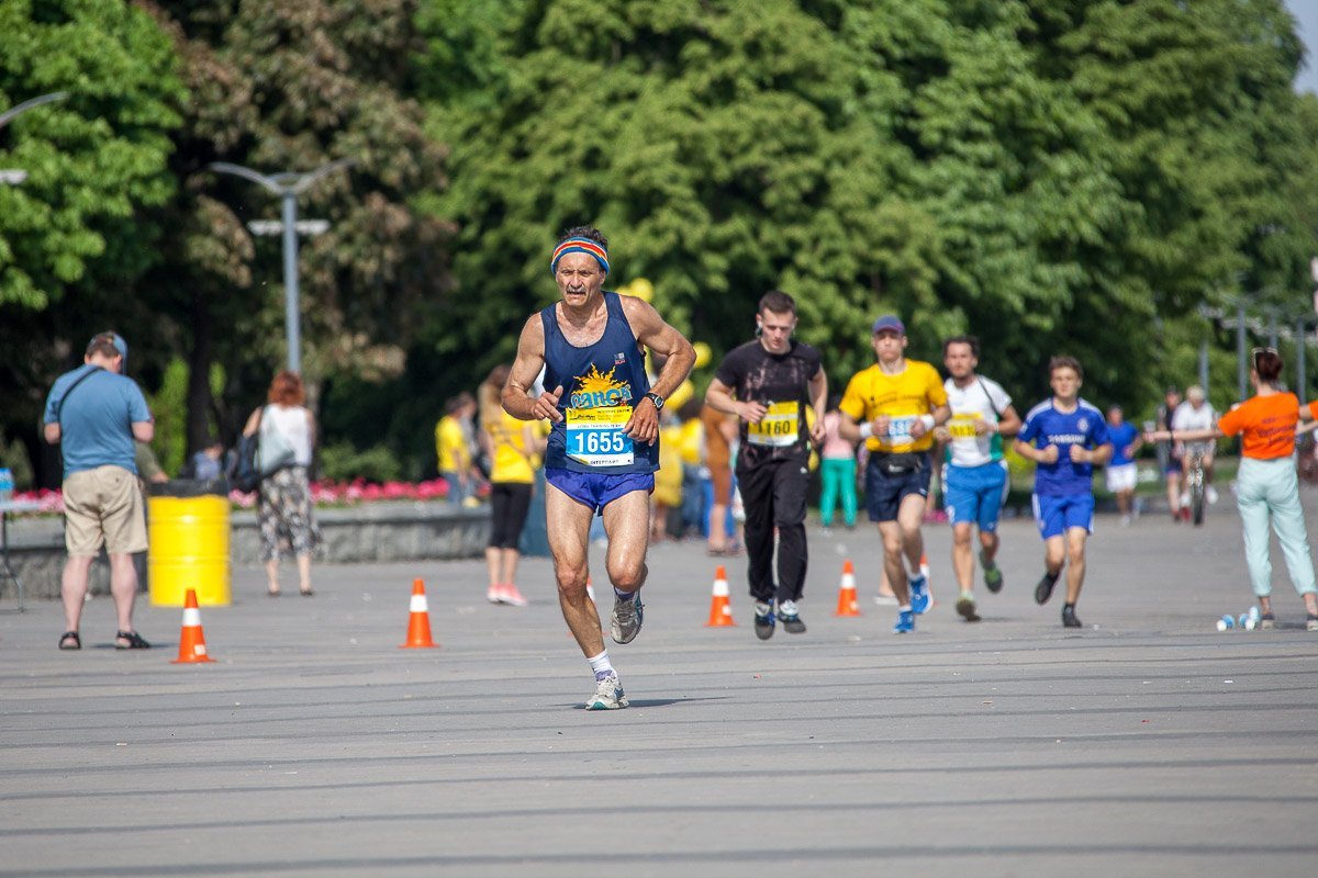 В забеге принимали участие участники всех возрастов