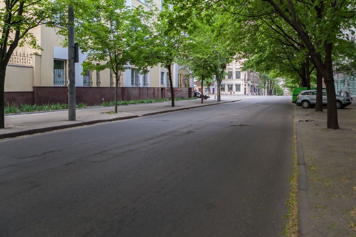 В целом дорога на Грушевского неплохая 