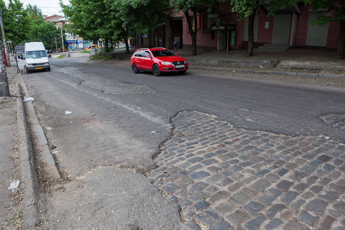 Участок от Храброго до Бородинской