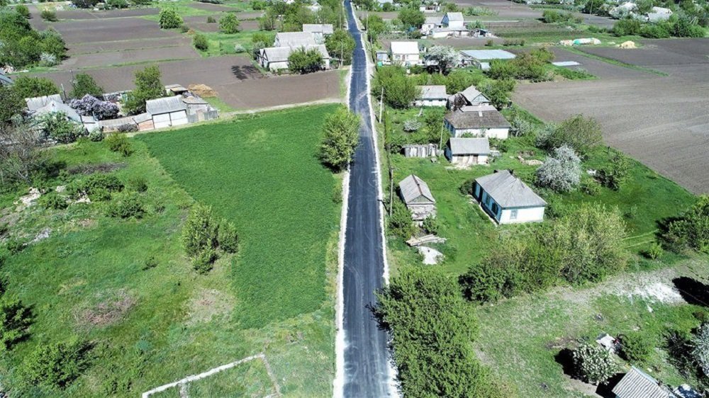 Улица Первомайская в Петриковке