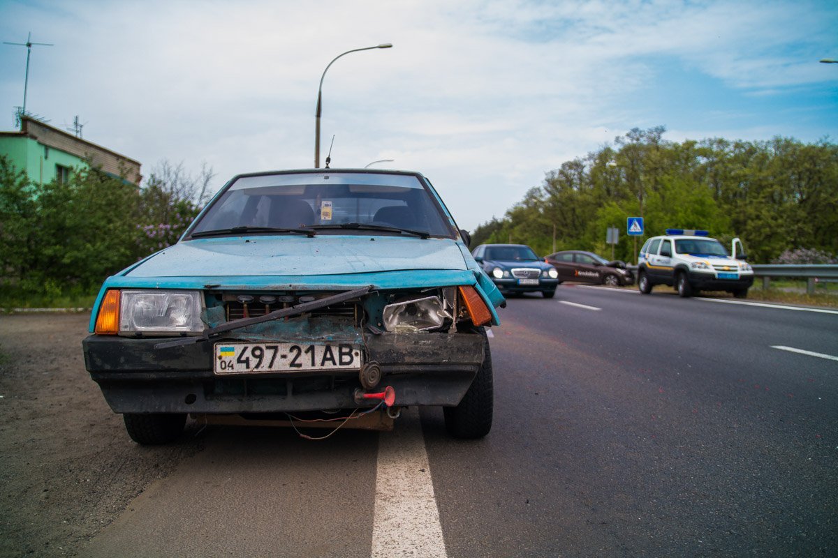 ВАЗ влетел в Hyundai 