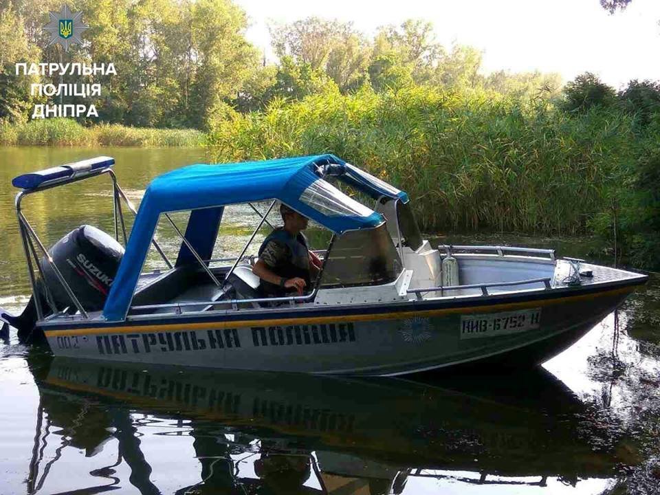 Катер патрульной полиции