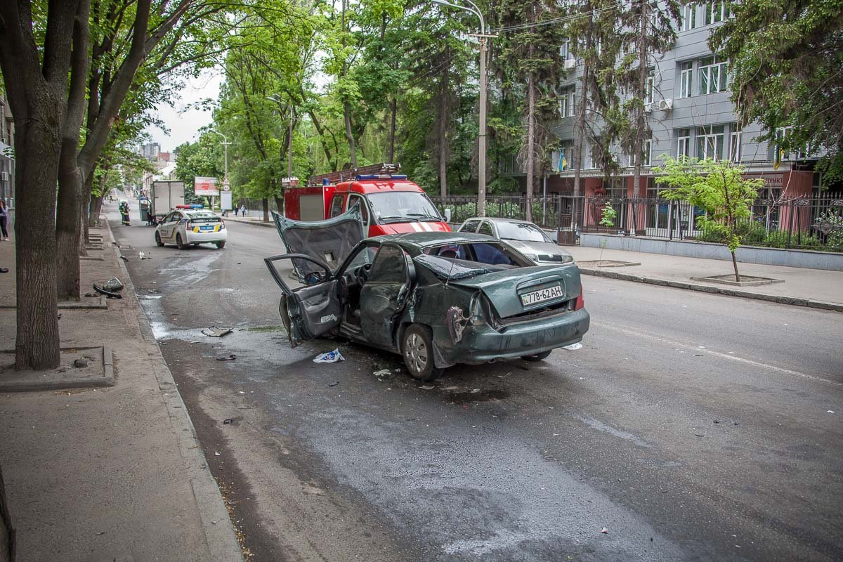 Пострадал водитель автомобиля Daewoo Пострадал водитель автомобиля Daewoo