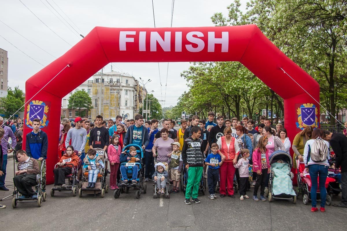 Ребята преодолели около 500 метров Ребята преодолели около 500 метров