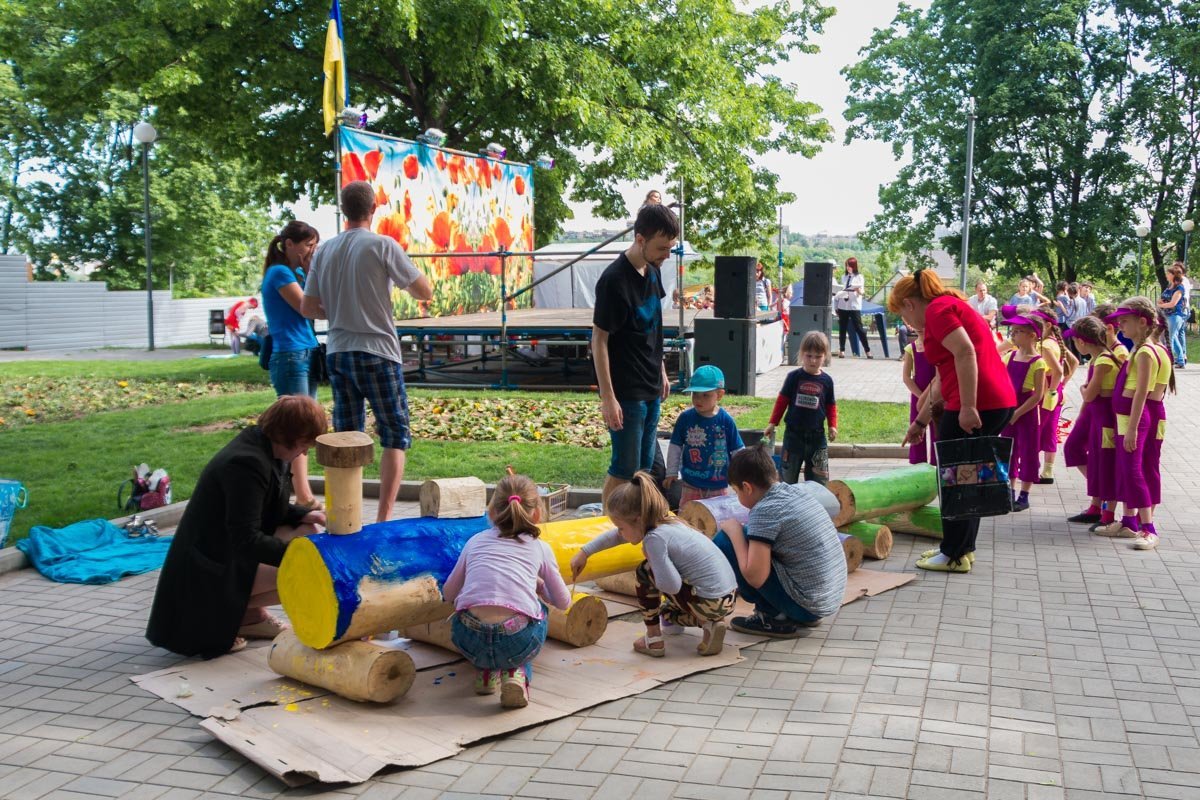 В парках Днепра массово отпраздновали День Победы 14