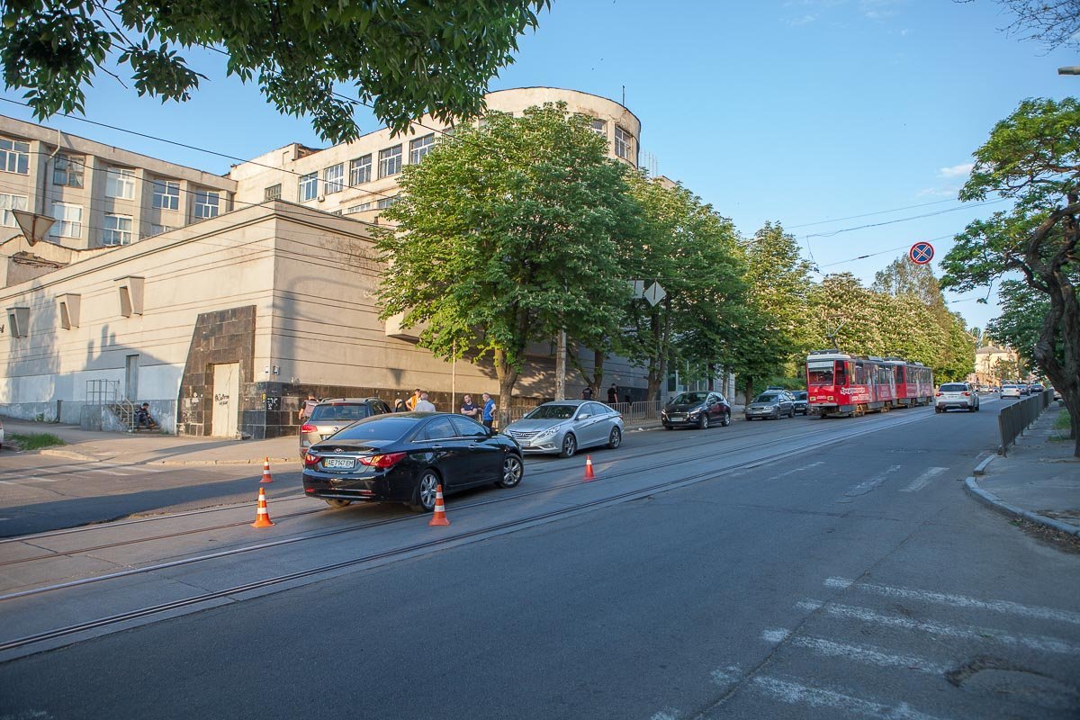 ДТП произошло возле Строительной академии