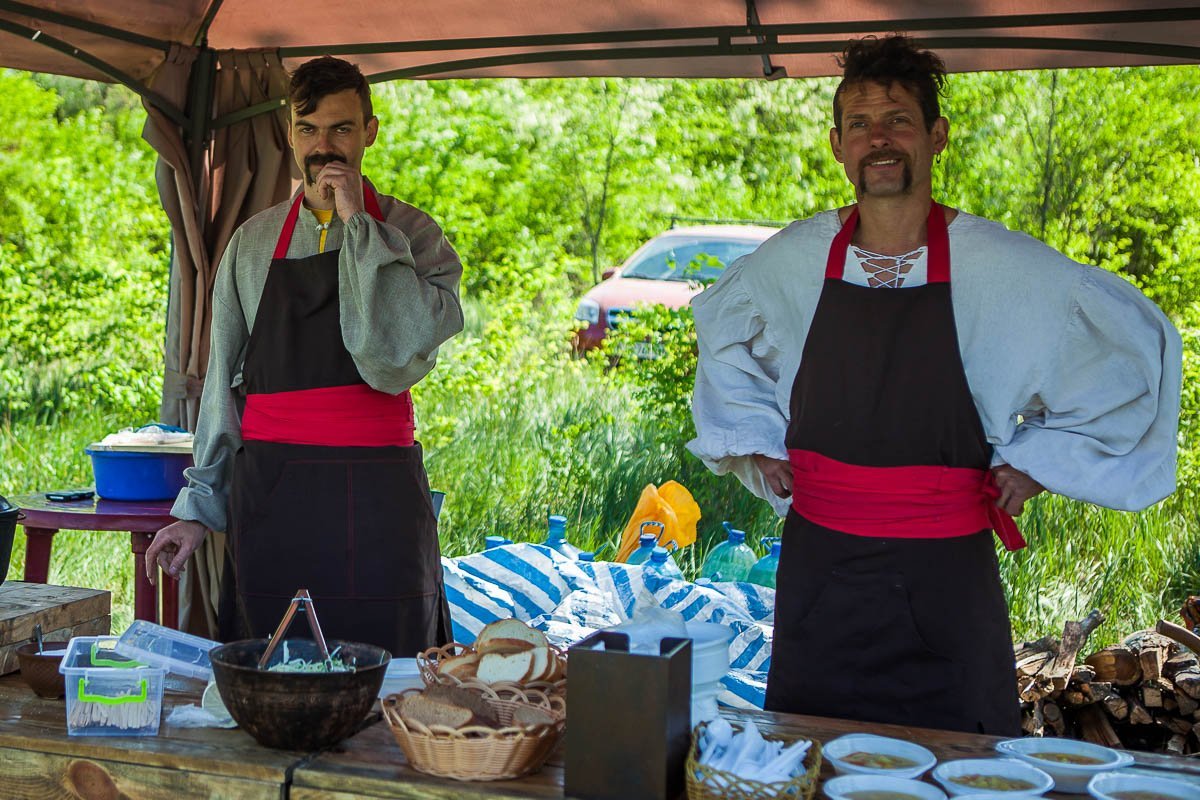 Атмосфера украинского колорита на празднике