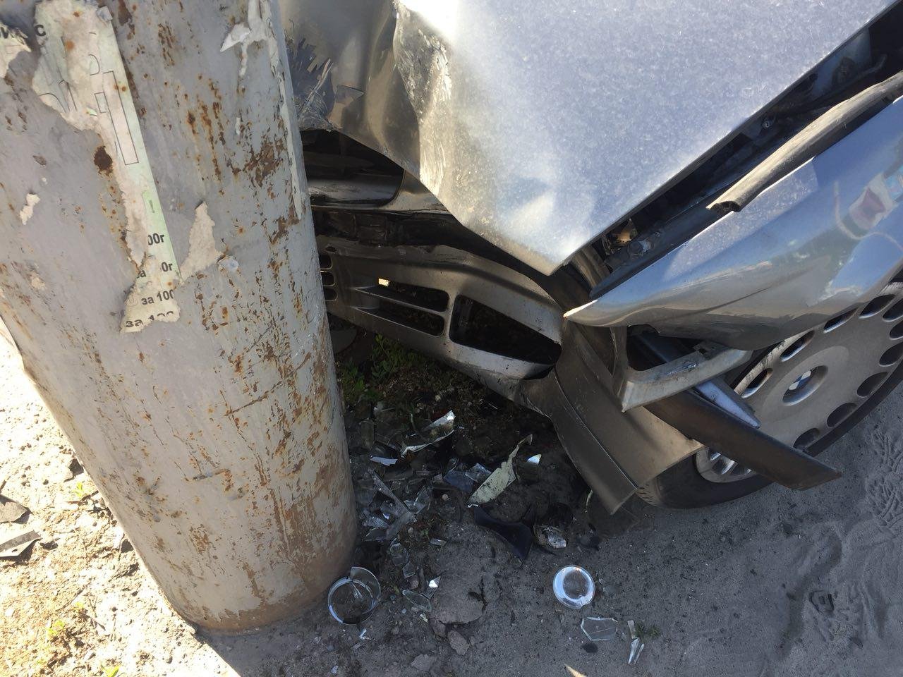 На месте происшествия работает патруль полиции