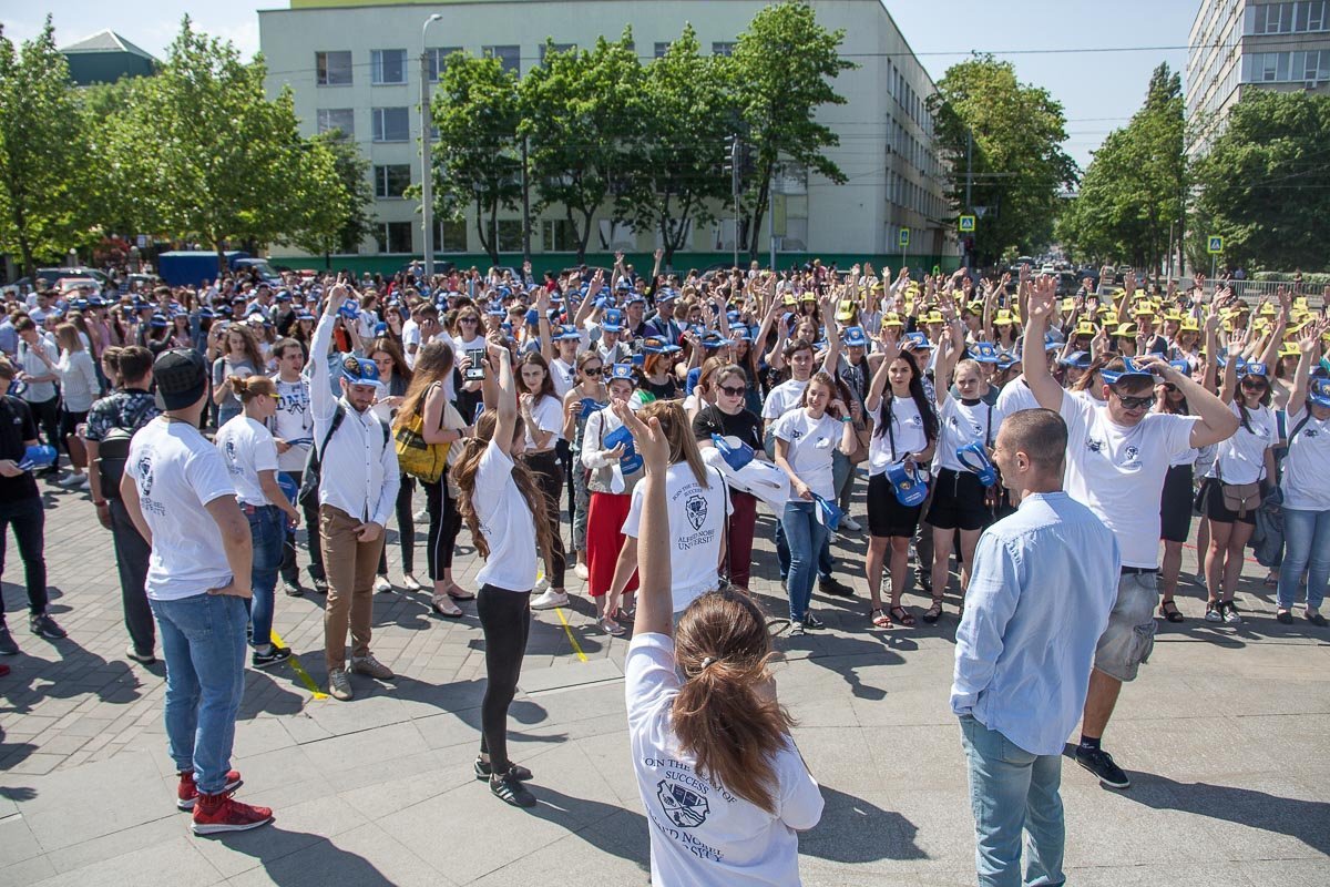 Подготовка к флешмобу