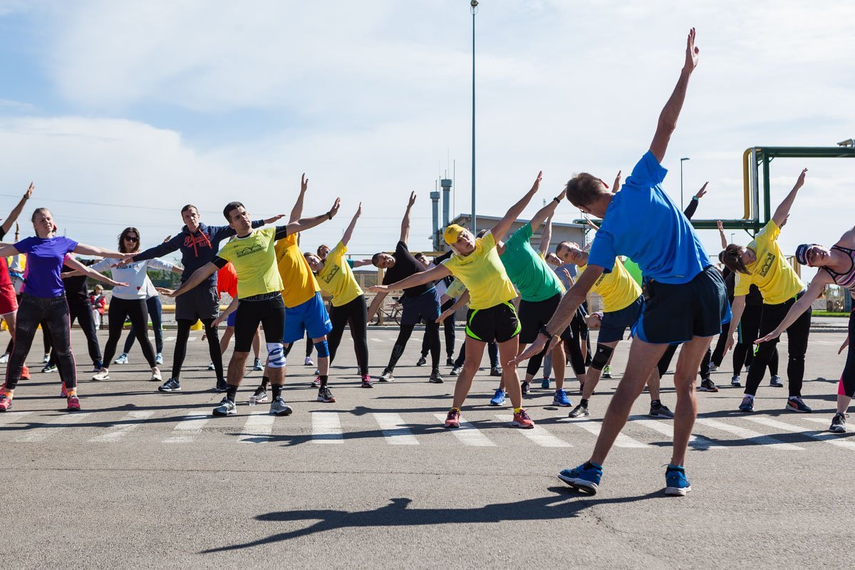 Тренировку провели Александра Гришина и Константин Лебедев Тренировку провели Александра Гришина и Константин Лебедев