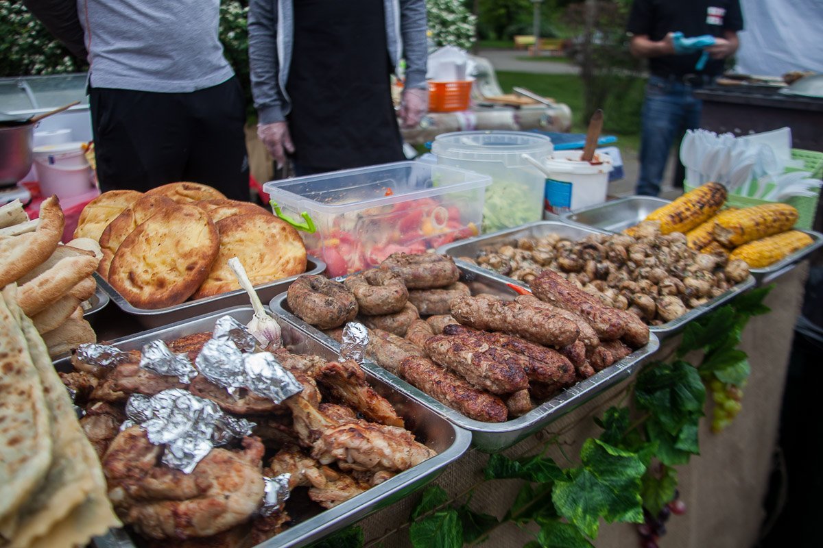 Голодными гости парка не остались