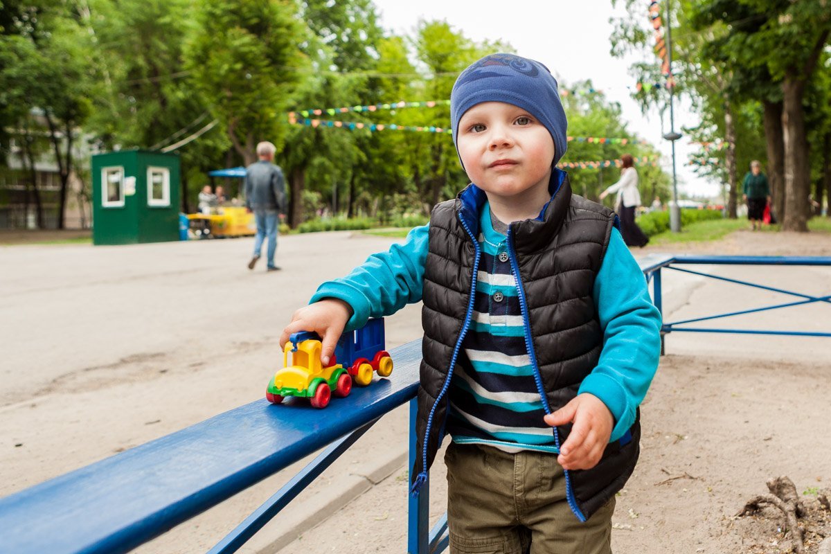 И площадка, где можно вдоволь поиграть