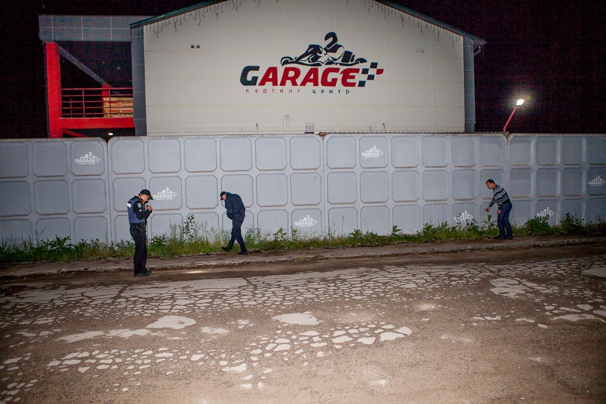 Инцидент произошел возле картинг-центра Garage Инцидент произошел возле картинг-центра Garage