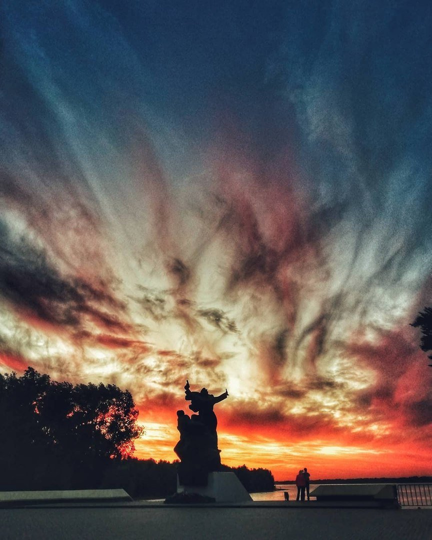 Волшебный закат. Фото: bardinvladi_mir