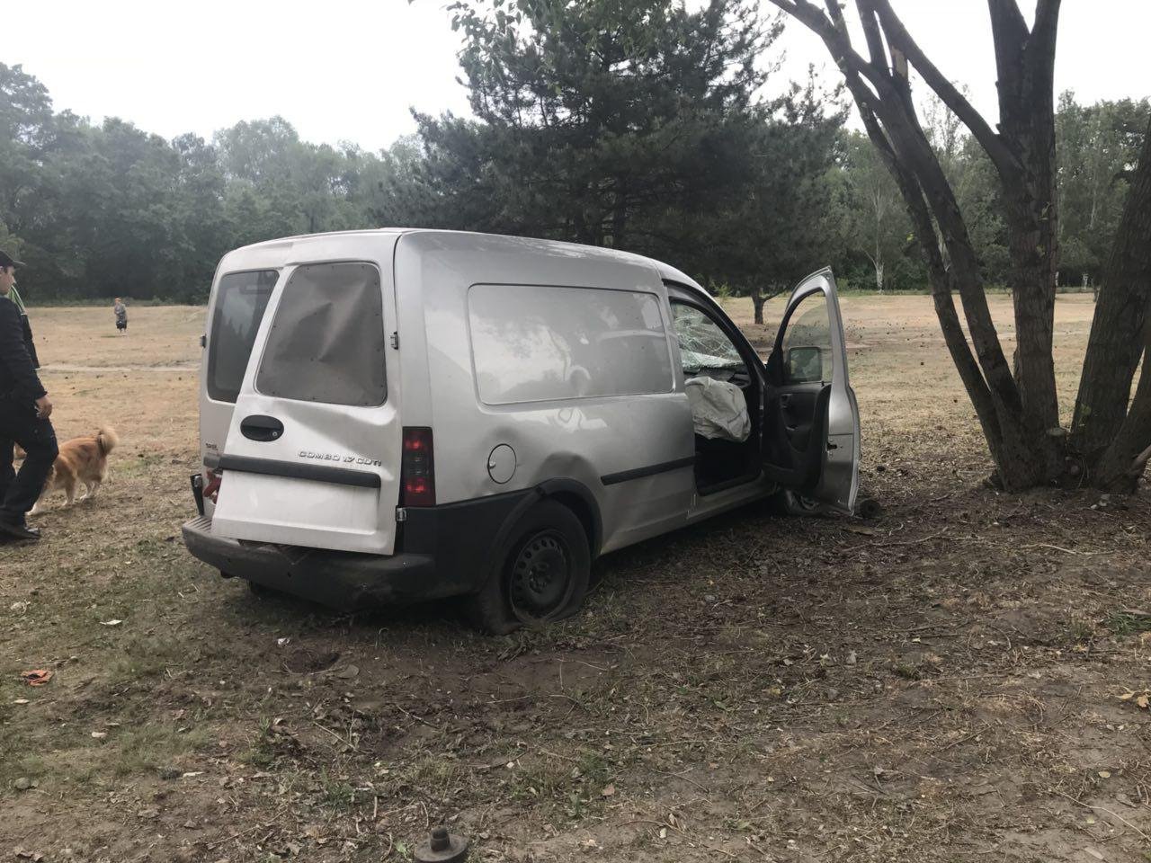 Водитель автомобиля Opel не справился с управлением