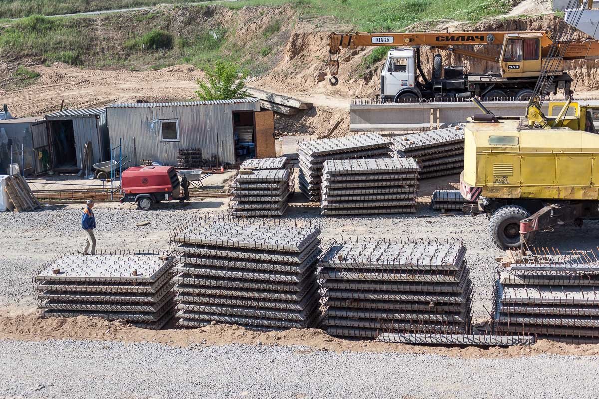 А затем от Аэропортовской до Южного моста