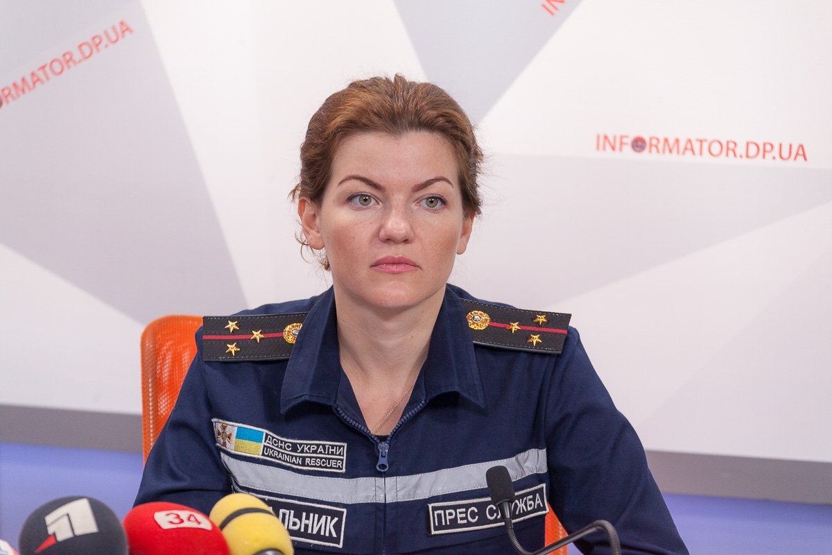 Дарья Гречищева — пресс-секретарь ГСЧС в Днепре и области Дарья Гречищева — пресс-секретарь ГСЧС в Днепре и области