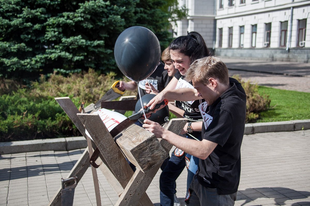 В центре Днепра пилили бюджет