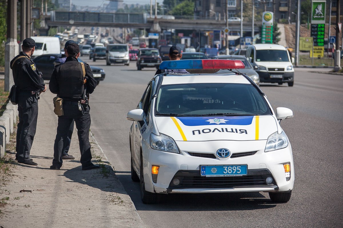 Патрульные дежурят в основных локациях города