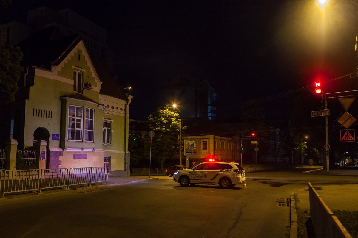 Улица Старокозацкая перекрыта Улица Старокозацкая перекрыта