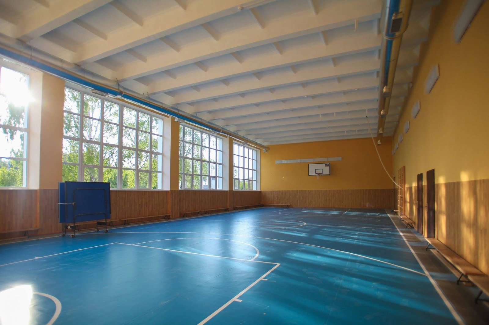 Реконструированный спортзал