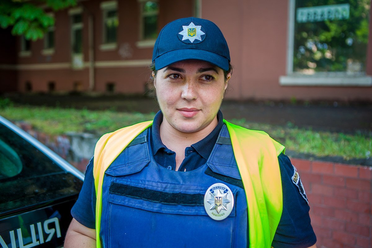 На месте работают сотрудники патрульной полиции На месте работают сотрудники патрульной полиции