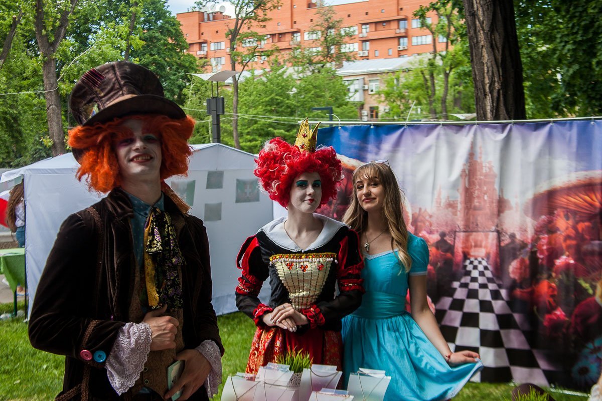 Все желающие могли сфотографироваться с любимым персонажем