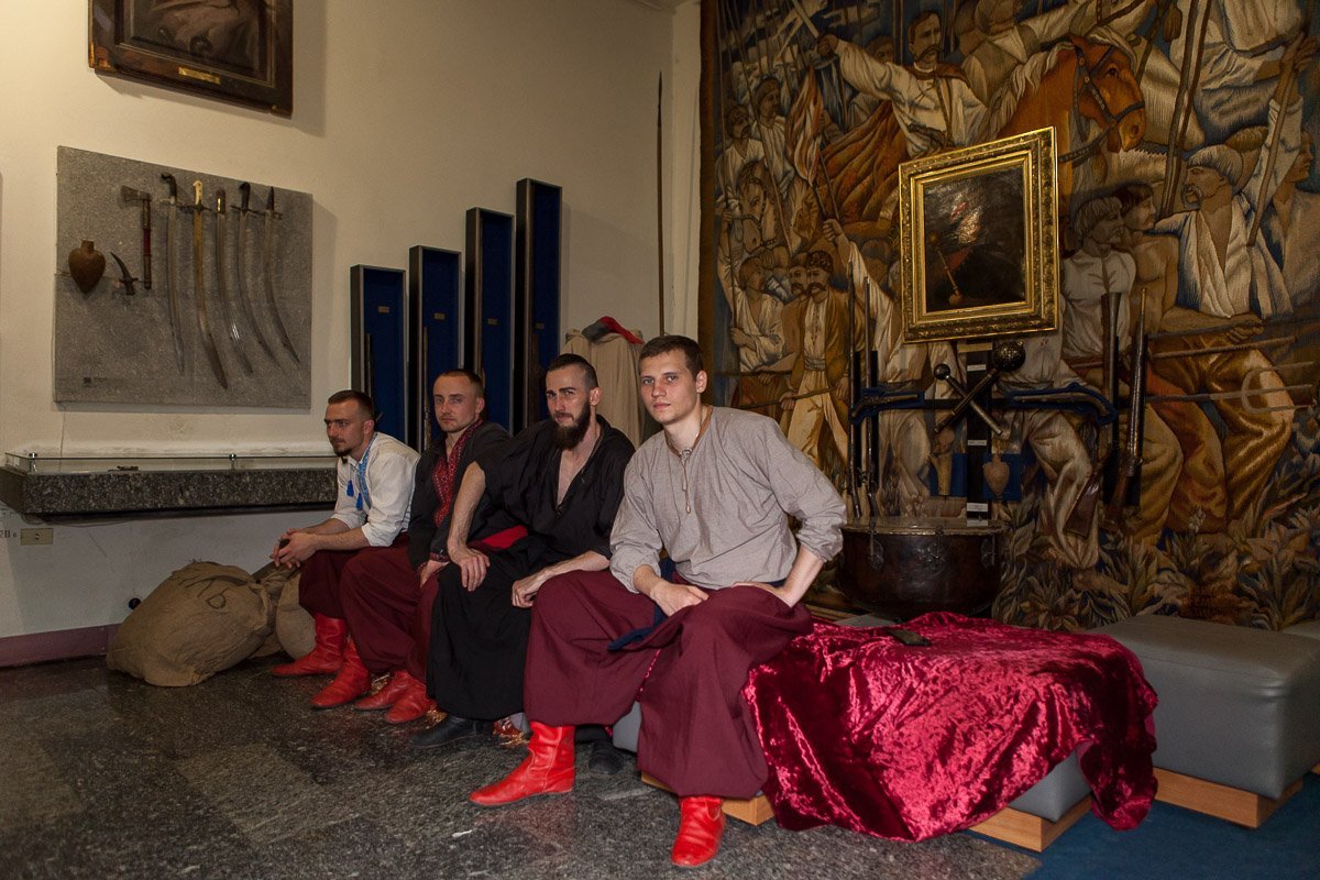 Казаки на привале Казаки на привале