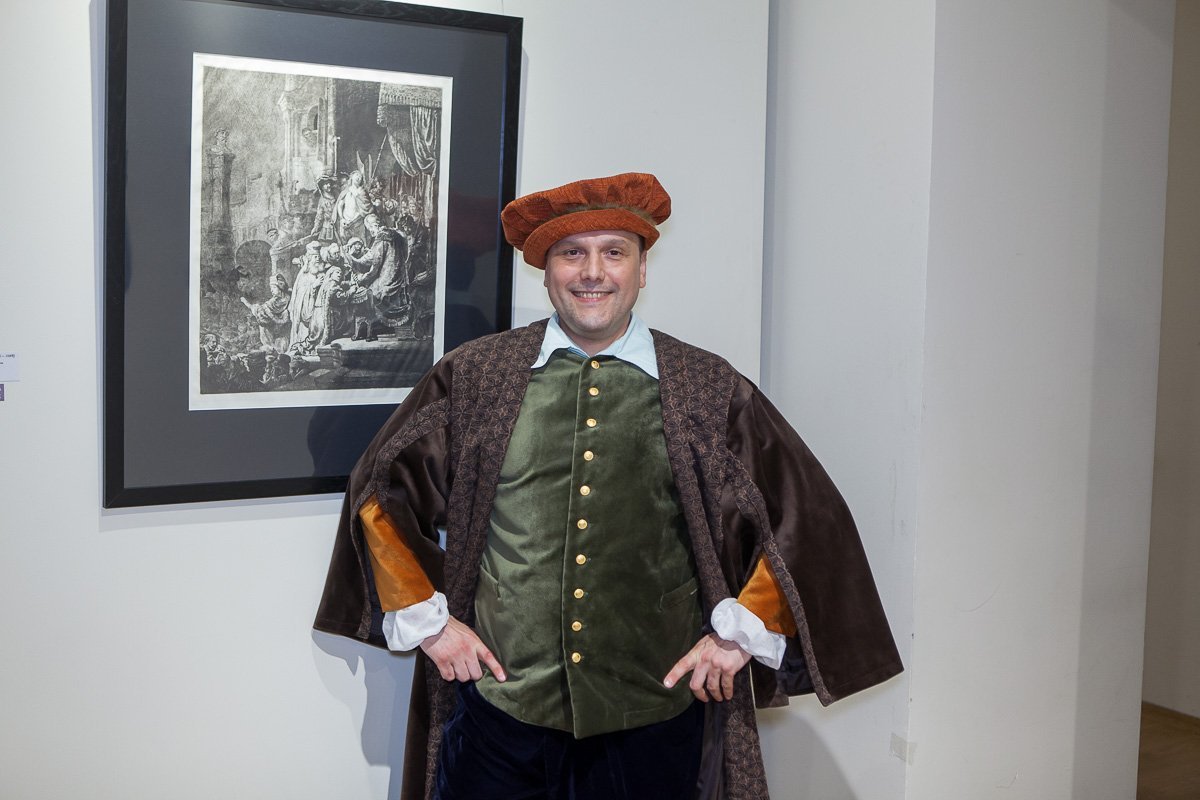 Так выглядел Рембрандт в Музее украинской живописи Так выглядел Рембрандт в Музее украинской живописи