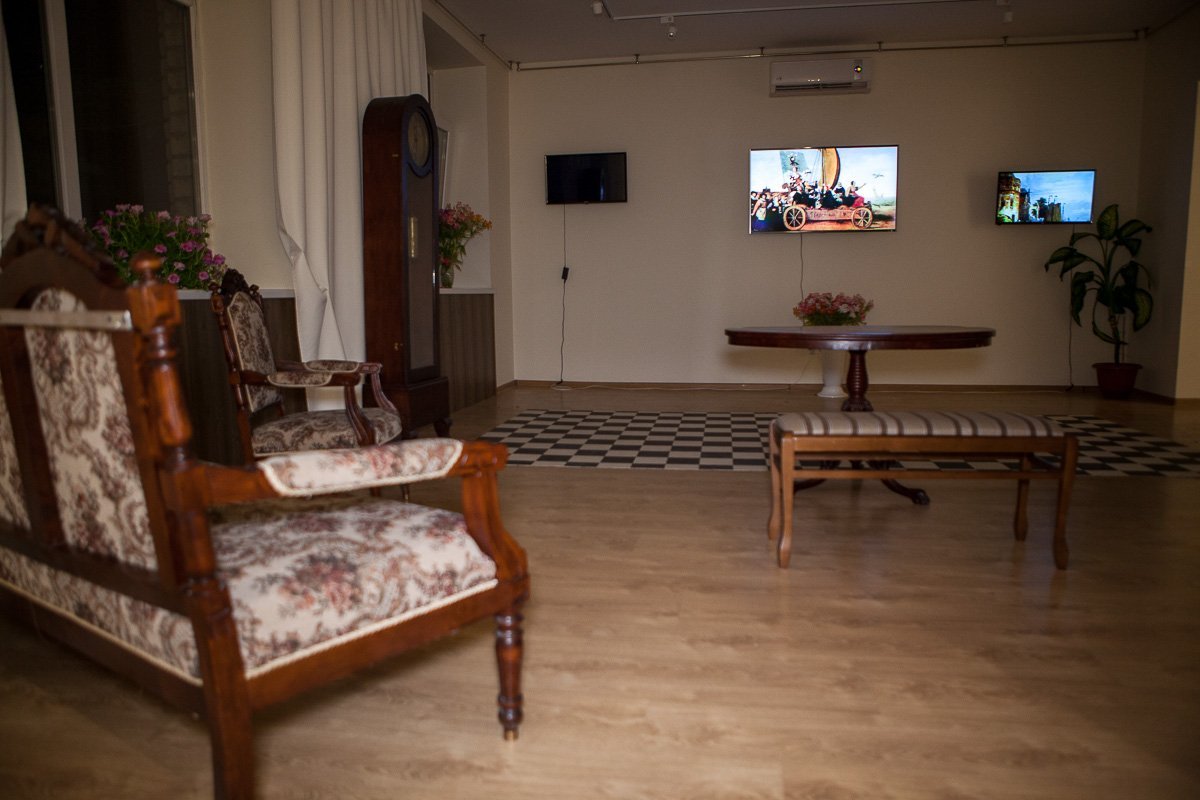 Гости могли просмотреть в музее тематические киноленты Гости могли просмотреть в музее тематические киноленты