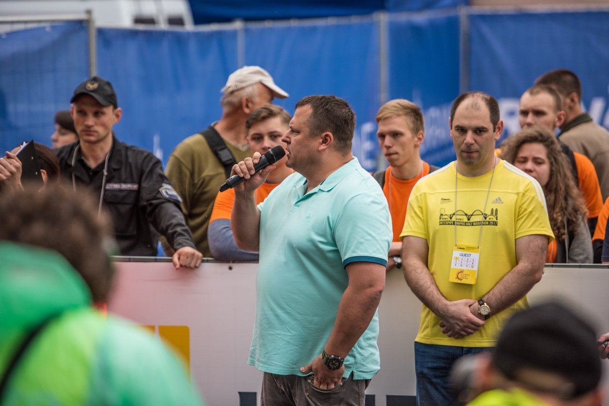 Марафон посетил мэр Борис Филатов