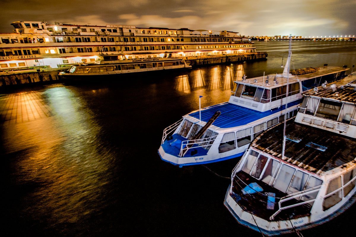 Речной порт Днепра невероятно красив